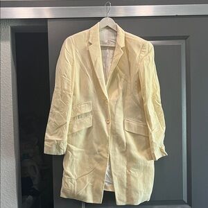 Women's butter yellow Blazer